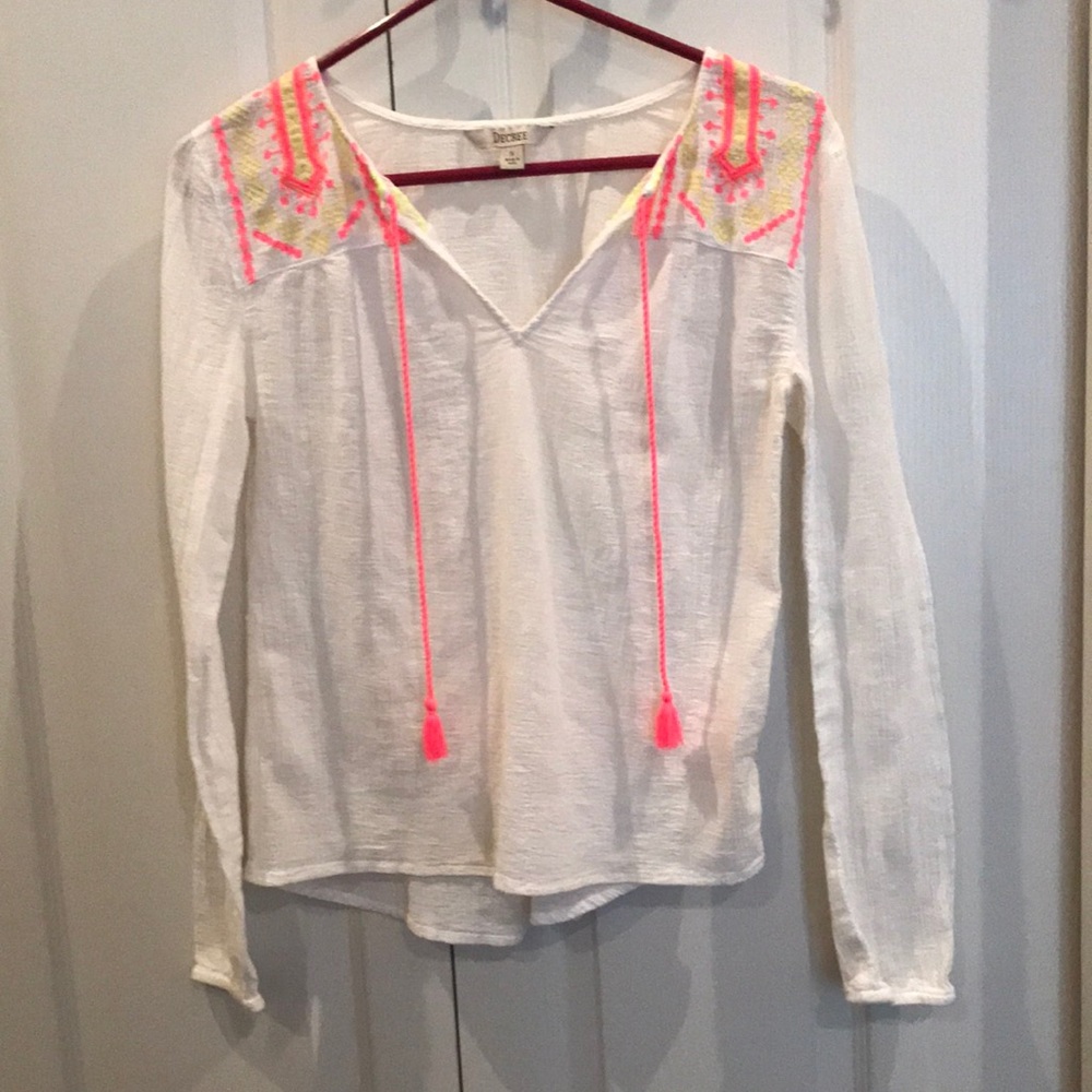 Light gauzy top never worn